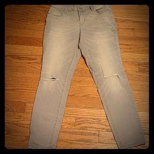 Mid rise Rockstar stretch skinny jeans